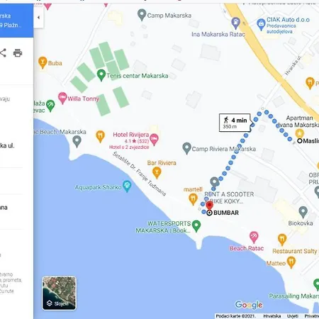 Apartman Ivana * Makarska